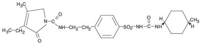 Structure Image (Glimepiride 2 mg Structure Image)